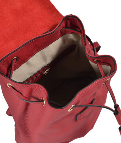 Sac à Dos Tradition Cuir Etrier Rouge tradition EHER26 vue secondaire 5