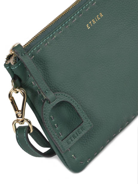 Sac Bandoulière Tradition Cuir Etrier Vert tradition EHER14 vue secondaire 1