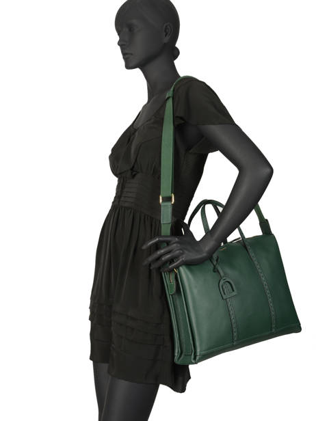 Porte-documents Tradition Cuir Etrier Vert tradition EHER81 vue secondaire 2