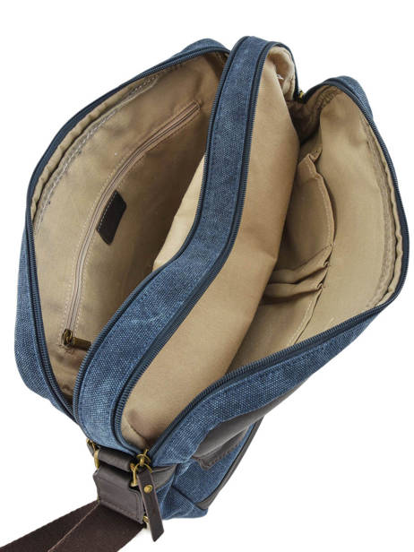 Besace Business Harbor 2 Compartiments Etrier Bleu harbor EHAR05 vue secondaire 4