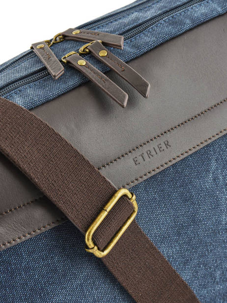 Besace Business Harbor 2 Compartiments Etrier Bleu harbor EHAR05 vue secondaire 1