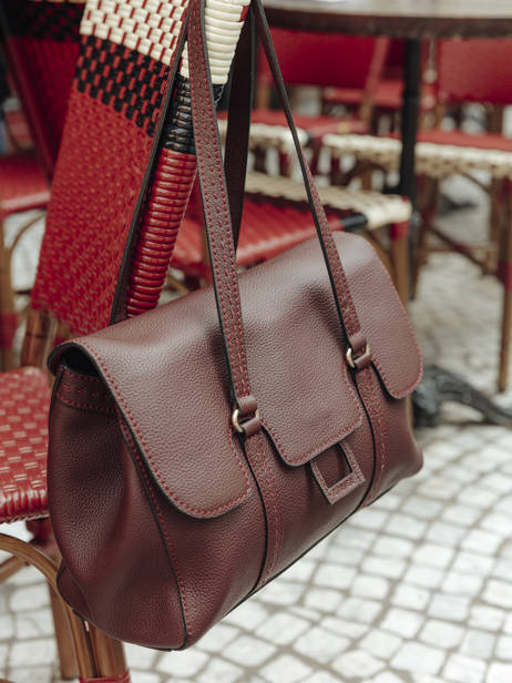 Sac Shopping Tradition Cuir Etrier Bleu tradition EHER27 vue secondaire 3