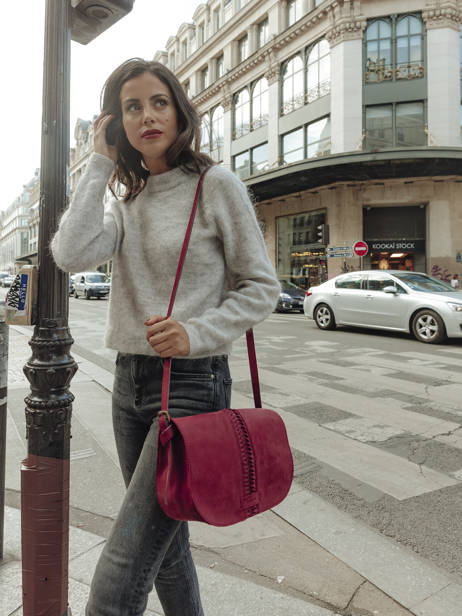 Sac Besace Natte Etrier Rouge natte ENTT01 vue secondaire 3