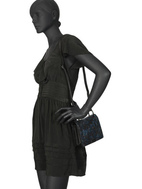 Cross Body Tas Jungle Etrier Blauw jungle EJUP04 ander zicht 2