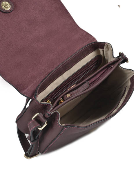 Sac Bandoulière Tradition Cuir Etrier Violet tradition EHER22 vue secondaire 4