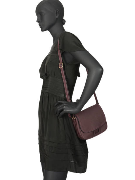 Sac Bandoulière Tradition Cuir Etrier Violet tradition EHER22 vue secondaire 2