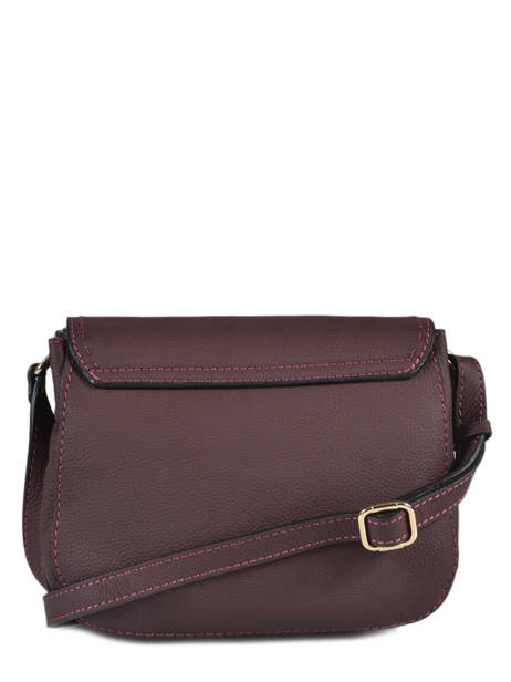 Sac Bandoulière Tradition Cuir Etrier Violet tradition EHER23 vue secondaire 3