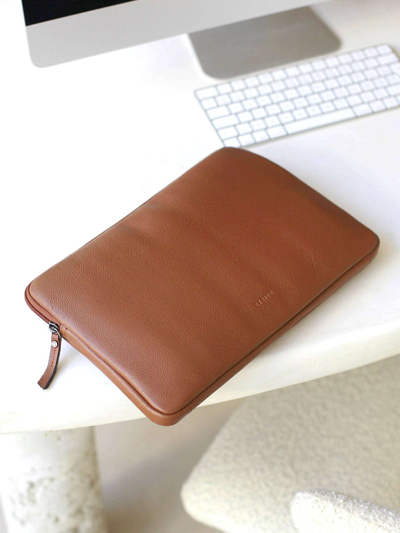 Housse ordinateur PC 13 Flandres cuir