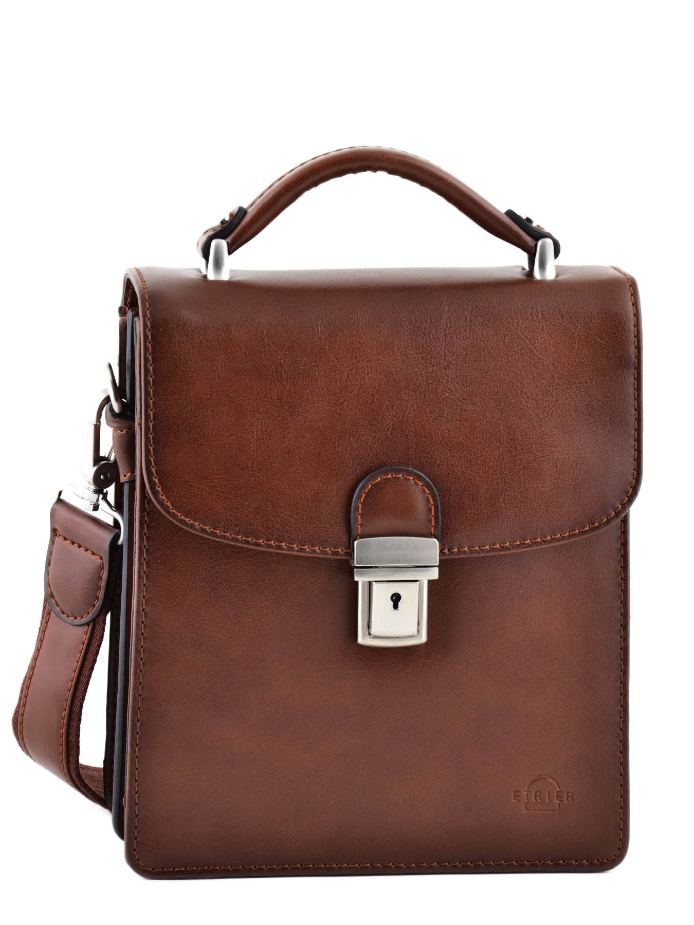 Pochette/petite sacoche Crosta en cuir | Site Officiel Etrier.fr