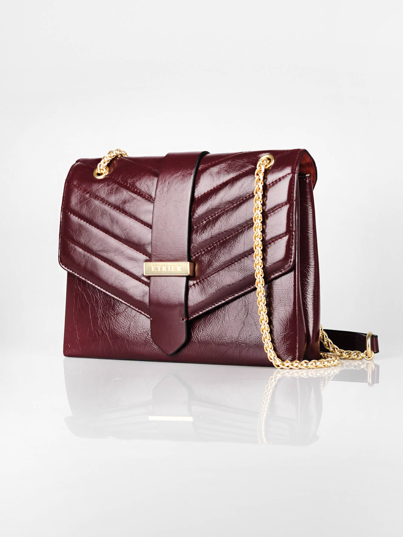 sac bandoulière violet