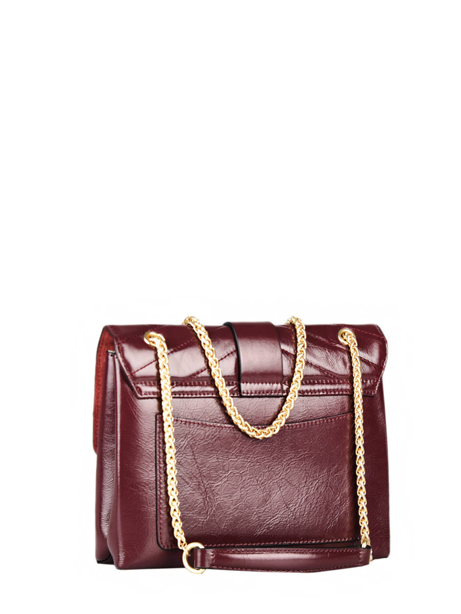 sac bandoulière violet