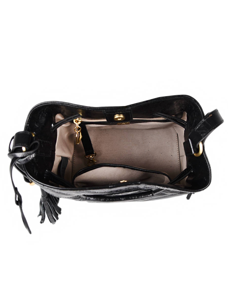sac cartable bandoulière cuir femme