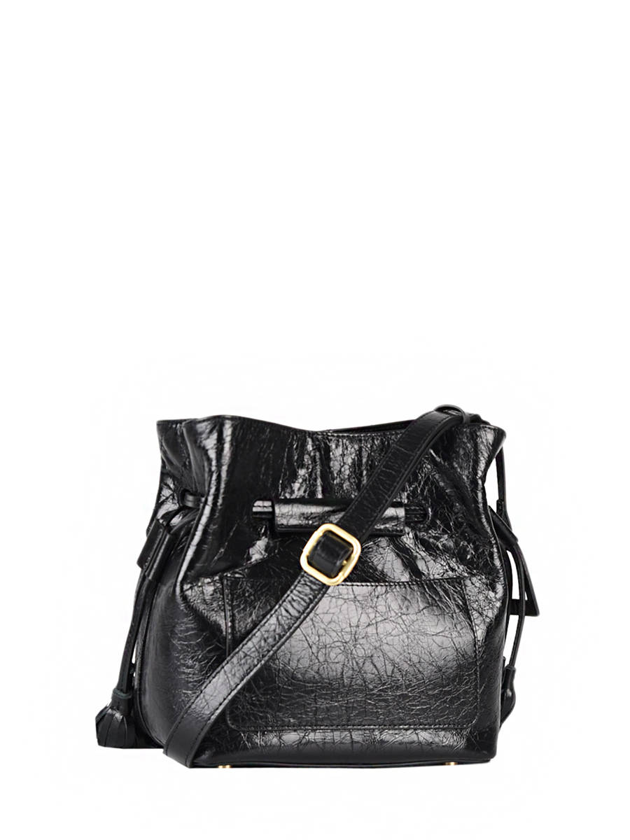 sac cartable bandoulière cuir femme