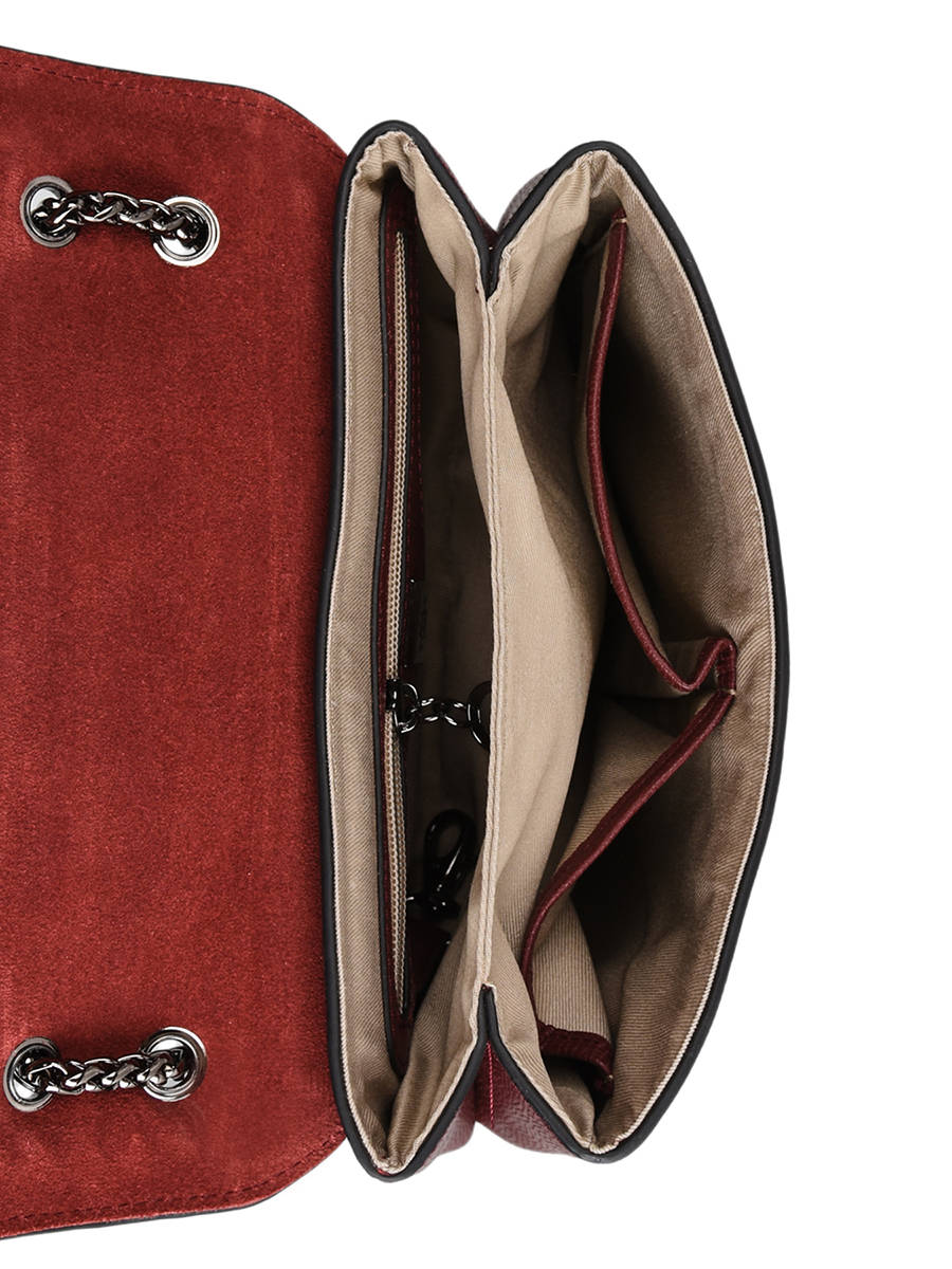 sac bandoulière violet