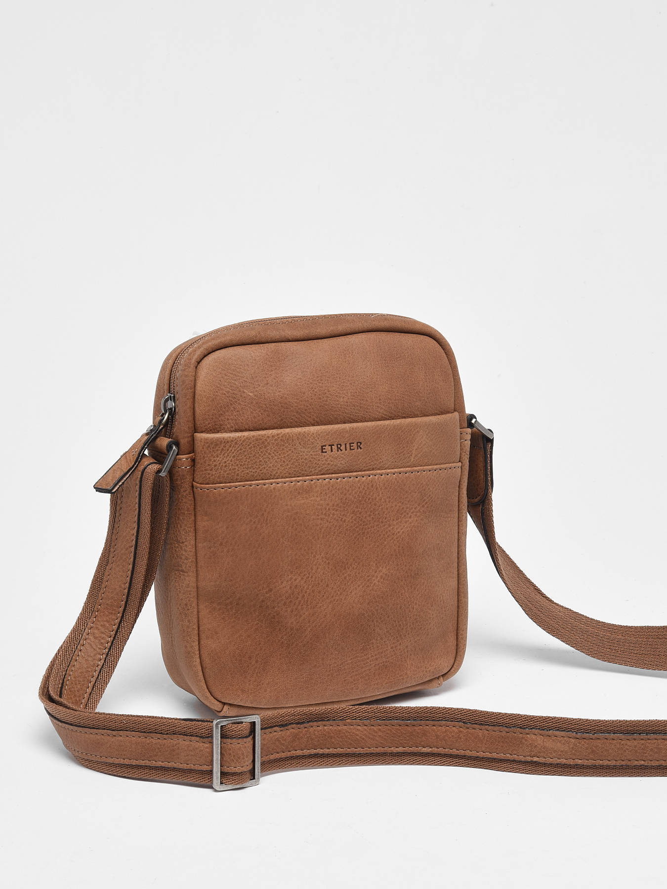 Leather Spider crossbody bag