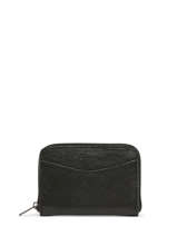 Porte-monnaie Cuir Cuir Etrier Noir etincelle irisee EETI900