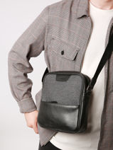 Sac Bandouli�re Light Etrier Gris light ELIS729M-vue-porte