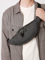 Belt Bag Etrier Gray light ELIS735M-vue-porte