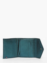 Kaarthouder Leder Etrier Blauw etincelle irisee EETI113-vue-porte