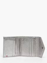 Kaarthouder Leder Etrier Zilver etincelle irisee EETI113-vue-porte