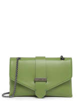 Shoulder Bag Jana Bloc Leather Etrier Green jana bloc EJBC002T