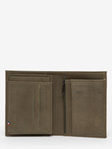 Portefeuille Met Portemonnee Leder Etrier Groen oil EOIL142-vue-porte