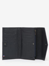 Portefeuille Madras Leder Etrier Blauw madras EMAD701-vue-porte