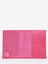 Passport Holder Etrier Pink madras EMAD025-vue-porte