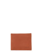 Leather Card Holder Oil Etrier Brown oil EOIL102