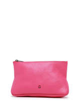 Pouch Leather Etrier Pink madras EMAD853