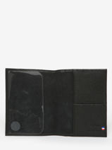 Passport Holder Etrier Black madras EMAD025-vue-porte