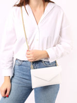 Sac De Soire Etrier Blanc paddock TLOS1670-vue-porte