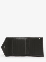 Card Holder Leather Etrier Black paris EPAR113-vue-porte