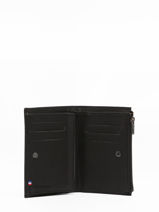 Portefeuille Met Portemonnee Leather Etrier Black oil EOIL619-vue-porte