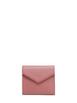 Porte-cartes Cuir Etrier Rose paris EPAR113