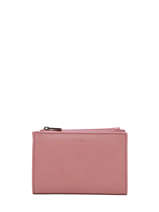 Leather Paris Wallet Etrier Pink paris EPAR619