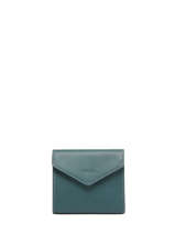 Card Holder Leather Etrier Blue paris EPAR113