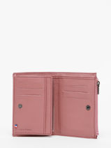 Leather Paris Wallet Etrier Pink paris EPAR619-vue-porte