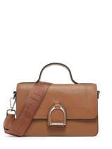 Small Leather Altesse Crossbody Bag Etrier Brown altesse EALT048S