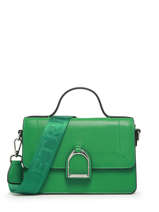 Small Leather Altesse Crossbody Bag Etrier Green altesse EALT048S