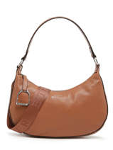 Medium Leather Altesse Shoulder Bag Etrier Brown altesse EALT017M