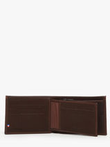 Leather Wallet Oil Etrier Brown oil EOIL438-vue-porte