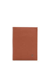 Wallet Leather Etrier Brown madras EMAD247