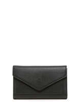 Leather Madras Wallet Etrier Black madras EMAD469