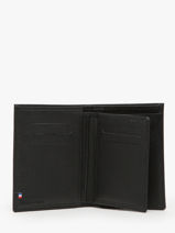 Wallet Leather Etrier Black madras EMAD247-vue-porte