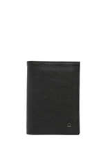 Wallet/ Purse Leather Etrier Black madras EMAD271