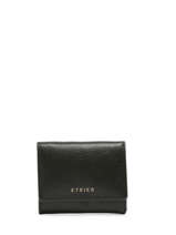 Leather Tradition Coin Purse Etrier Black tradition ETRA095S