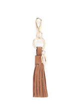 Keychain Leather Etrier Brown tradition ETRA903M