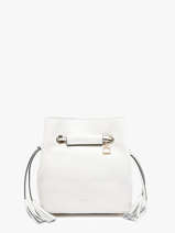 Small Leather Tradition Bucket Bag Etrier White tradition ETRA004S