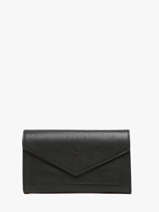 Leather Madras Wallet Purse Etrier Silver madras EMAD701